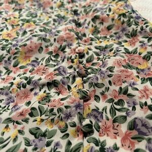 Lulus floral mini skirt